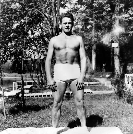 Joseph Pilates, archival portrait photograph